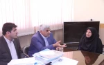 بازدید وزیر علوم و  استاندار از آموزشکده فنی و حرفه ای دختران ایلام 2