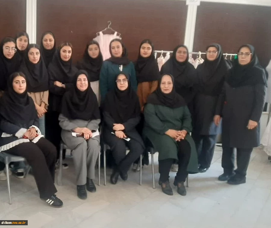 برگزاری ژوژمان پایان نیمسال دوم درس طراحی الگو ودوخت لباس کودک 2