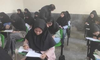 بازدید آقای سلطانی‌نسب، مدیرکل خدمات آموزشی دانشگاه ملی مهارت از روند برگزاری امتحانات پایان ترم آموزشکده‌های دختران کرج، تربیت بدنی صفادشت و کشاورزی شهریار- واحدهای استانی البرز و تهران