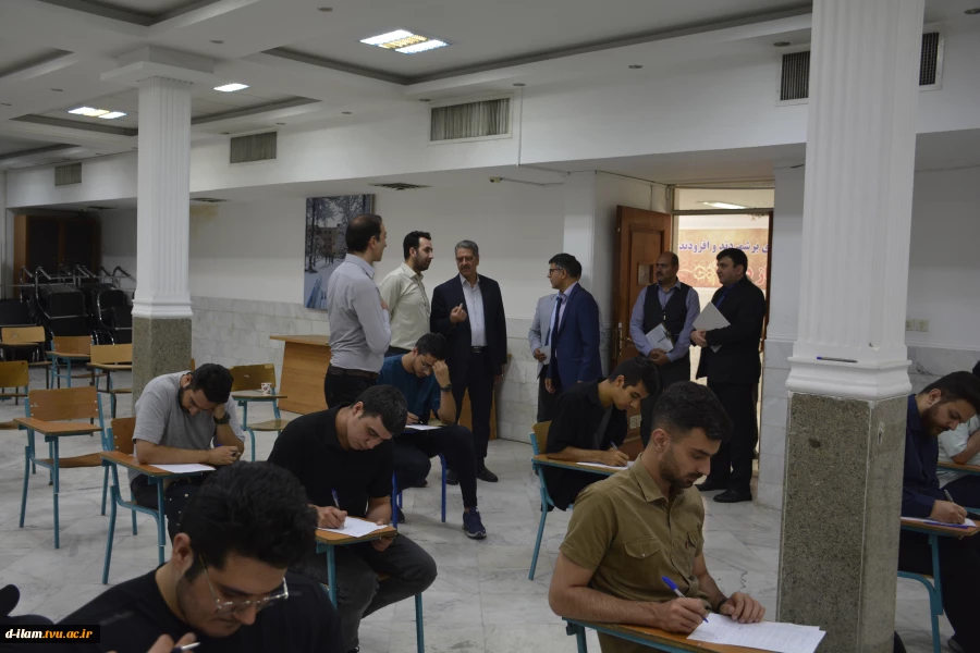 بازدید سرزده ریاست دانشگاه ملی مهارت از حوزه امتحانات پایان ترم دانشکده شهید منتظری مشهد
 2