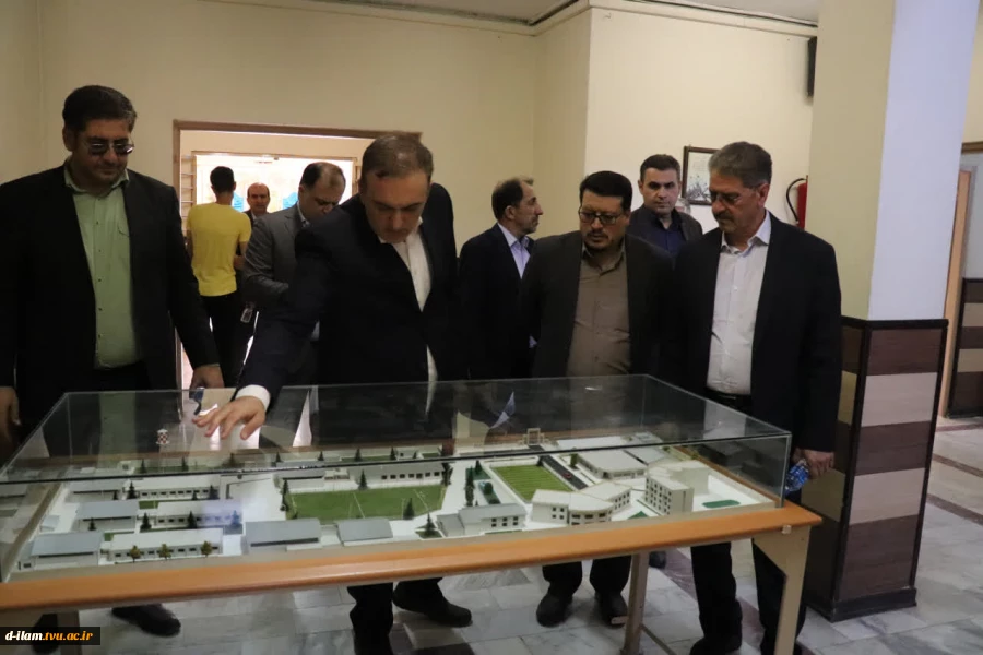 بازدید ریاست دانشگاه ملی مهارت از آموزشکده شهید جباریان همدان
 2