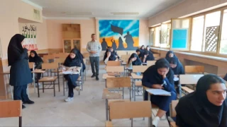  بازدید ریاست واحد استانی از حوزه امتحانات نیمسال دوم ۱۴۰۳