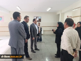 بازدید مدیرکل حوزه ریاست، روابط عمومی و هماهنگی امور مجلس و استان‌ها از آموزشکده دختران اسدآباد