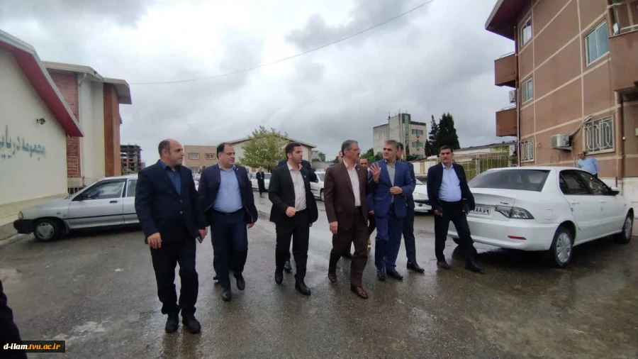 بازدید دکتر زمانی، ریاست دانشگاه ملی مهارت کشور از دانشکده محمودآباد مازندران
 2