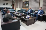 دیدار رئیس دانشگاه ملی مهارت با استاندار بوشهر
 2