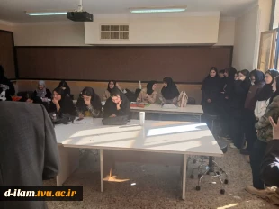 بازدید دانش آموزان هنرستان فاطمیه از آموزشکده دختران ایلام به مناسبت هفته جهانی کار آفرینی 4