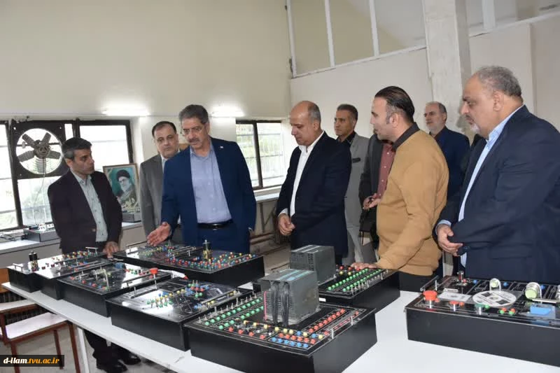 بازدید رئیس دانشگاه ملی مهارت از آموزشکده پسران آستانه اشرفیه
 2