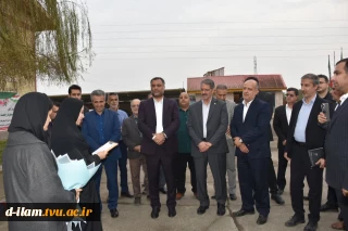 بازدید رئیس دانشگاه ملی مهارت از دانشکده صومعه سرا