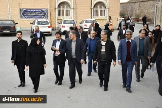 بازدید رئیس دانشگاه ملی مهارت از آموزشکده دختران سنندج