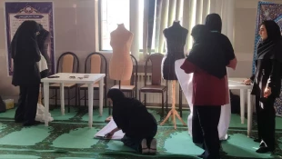 برگزاری مسابقه مولاژ به مناسبت هفته زن وروز خیاط 3