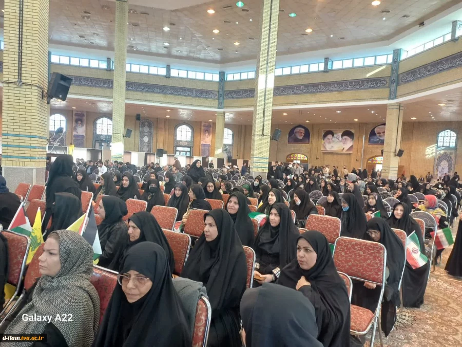حضور کارکنان آموزشکده دختران در مراسم بزرگداشت ششمین سالگرد شهادت سپهبد شهیدحاج قاسم سلیمانی وشهیدابومهدی المهندس  3