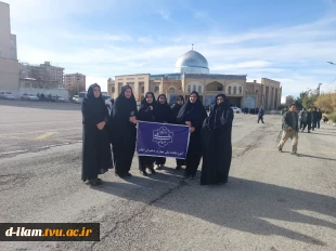 حضور کارکنان آموزشکده دختران در مراسم بزرگداشت ششمین سالگرد شهادت سپهبد شهیدحاج قاسم سلیمانی وشهیدابومهدی المهندس  4