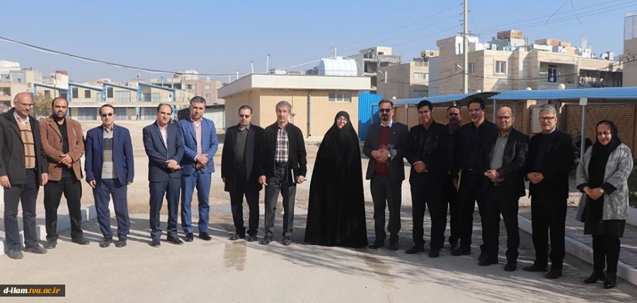 بازدید جمعی از مدیران‌کل سازمان مرکزی از دانشگاه ملی مهارت واحد استانی فارس
 2