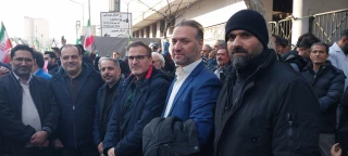 حضور هیئت رئیسه و کارکنان سازمان مرکزی دانشگاه ملی مهارت در راهپیمایی ۲۲ دی‌ماه