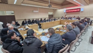 حضوررئیس آموزشکده دختران ایلام در جلسه شورای اداری شهرستان 3