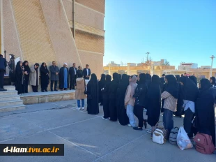 اعزام دانشجویان دانشگاه ملی مهارت استان ایلام-آموزشکده دختران، به اردوی راهیان نور 4