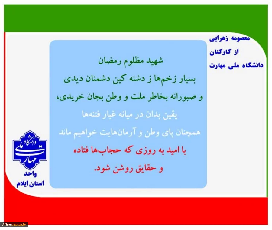 پویش میدان‌داران دانشگاه در دفاع رمضان
 6