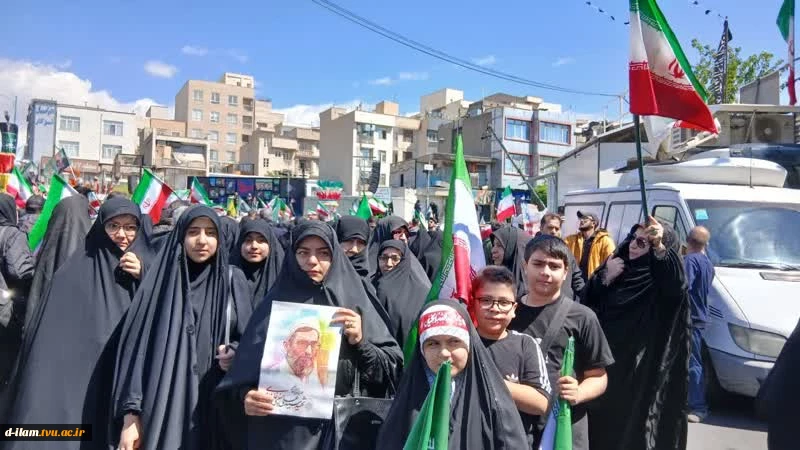 حضور بسیج کارکنان دانشگاه ملی مهارت همراه با بسیج کارکنان وزارت علوم در مراسم گرامیداشت اربعین امام شهید امت
 2