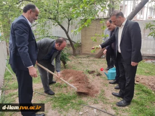 هیئت رئیسه دانشگاه ملی مهارت به پویش غرس«نهال امید» پیوستند