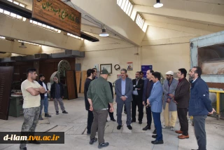 بازدید رئیس دانشگاه ملی مهارت از فعالیت‌های گروه جهادی دانشکده انقلاب اسلامی