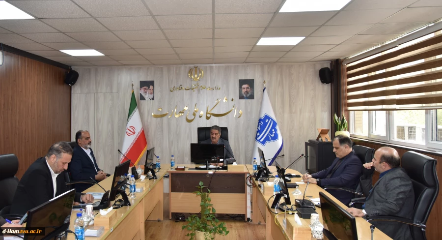 جلسه برخط رئیس دانشگاه ملی مهارت با نماینده‌های کارمندان در استان‌های خراسان رضوی، فارس، گیلان، سمنان و مازندران
 2