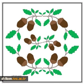 اجرای پروژه کارآموزی دانشجویان هنرمند فتوگرافیک( طراحی بلوط با استفاده ازنقوش هندسی) با نظارت استاد جایدری ، با عنوان بلوط، کهن ترین راوی طبیعت زاگرس