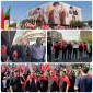 حضور کارکنان دانشگاه ملی مهارت واحد استان ایلام در مراسم تشییع و وداع با رهبر شهید حضرت آیت‌الله‌العظمی امام سیدعلی خامنه‌ای و خانواده شهید ایشان
