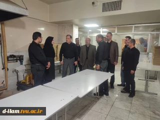بازدید مسئولین دانشگاه ملی مهارت از روند تدارکات و آماده‌سازی امکانات میزبانی آیین وداع با رهبر شهید در دانشکده‌های دکتر شریعتی و شهید شمسی‌پور