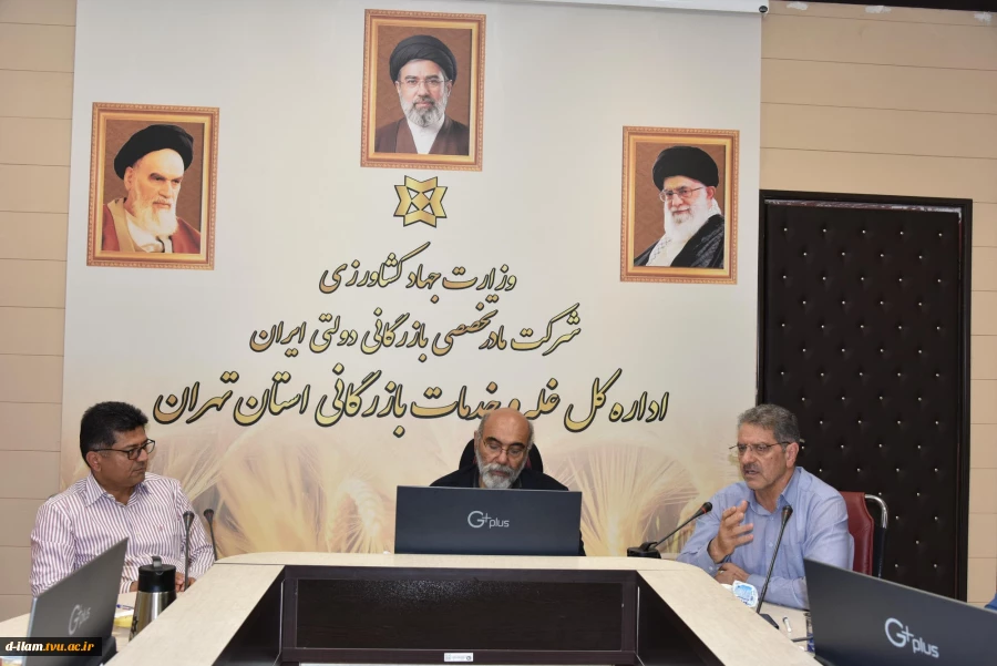 رئیس دانشگاه ملی مهارت با مدیرکل غله و خدمات بازرگانی استان تهران دیدار و گفت‌وگو کرد
 2