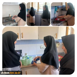 تائید سلامت آب شرب آموزشکده دختران ایلام