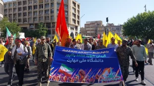 حضور پرشور دانشگاهیان دانشگاه ملی مهارت در رزمایش ۳۱۳ هزار نفری جان فدایان تهران با حضوری گسترده و سازمان‌یافته در قالب گردان شهید محمد پاکپور، در رزمایش باشکوه ۳۱۳ هزار نفری تهران شرکت کردند.  5