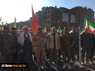 حضور پرشور دانشگاهیان دانشگاه ملی مهارت در رزمایش ۳۱۳ هزار نفری جان فدایان تهران با حضوری گسترده و سازمان‌یافته در قالب گردان شهید محمد پاکپور، در رزمایش باشکوه ۳۱۳ هزار نفری تهران شرکت کردند.  10