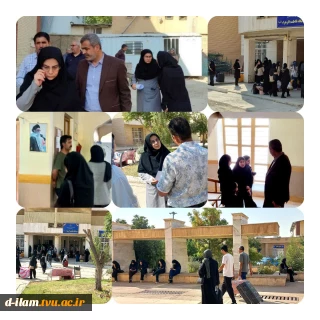 بازدید ریاست دانشگاه ملی مهارت استان از آموزشکده دختران ایلام