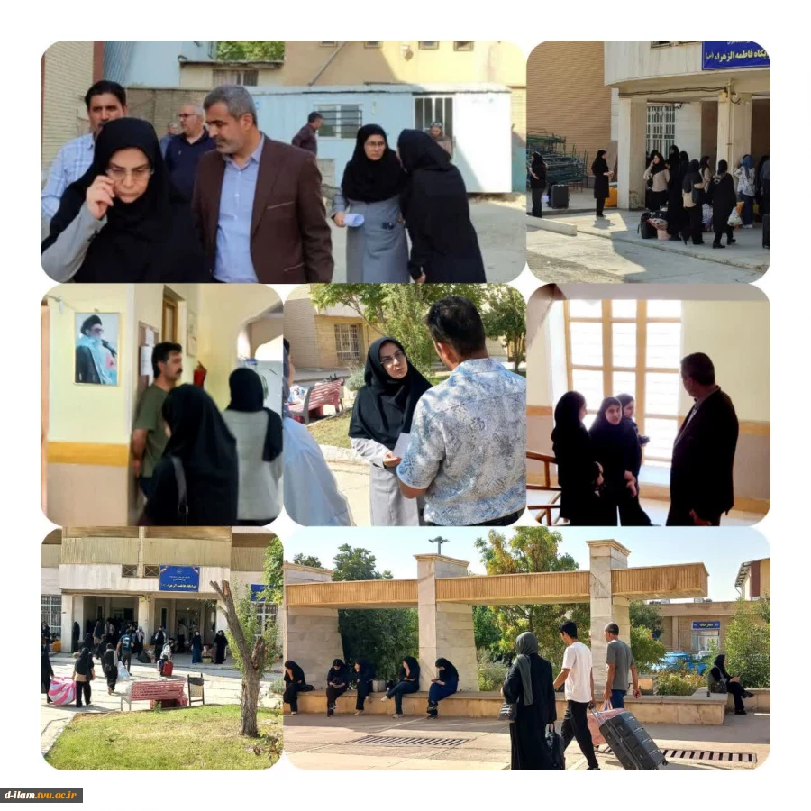 بازدید ریاست دانشگاه ملی مهارت استان از آموزشکده دختران ایلام 2